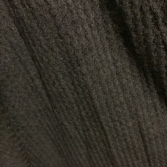 7th ray dark grey waffle knit cardigan xlarge - Picture 2 of 6
